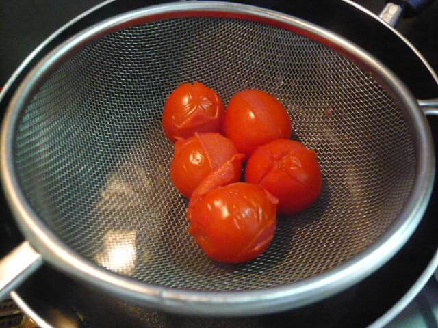 トマト湯むき５