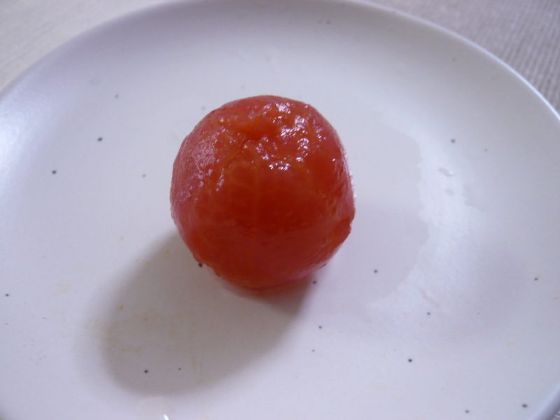 トマト湯むき７